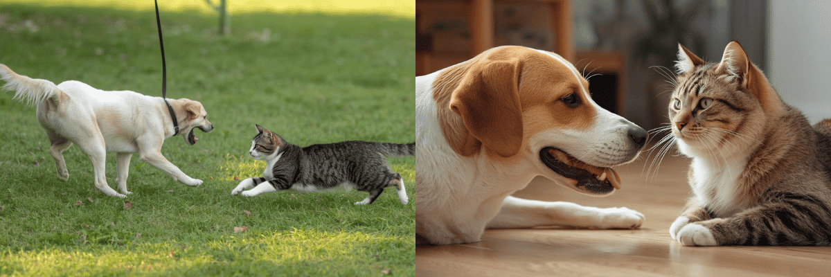 Why Dogs Chase Cats: Psychology, Instincts & How to Stop It