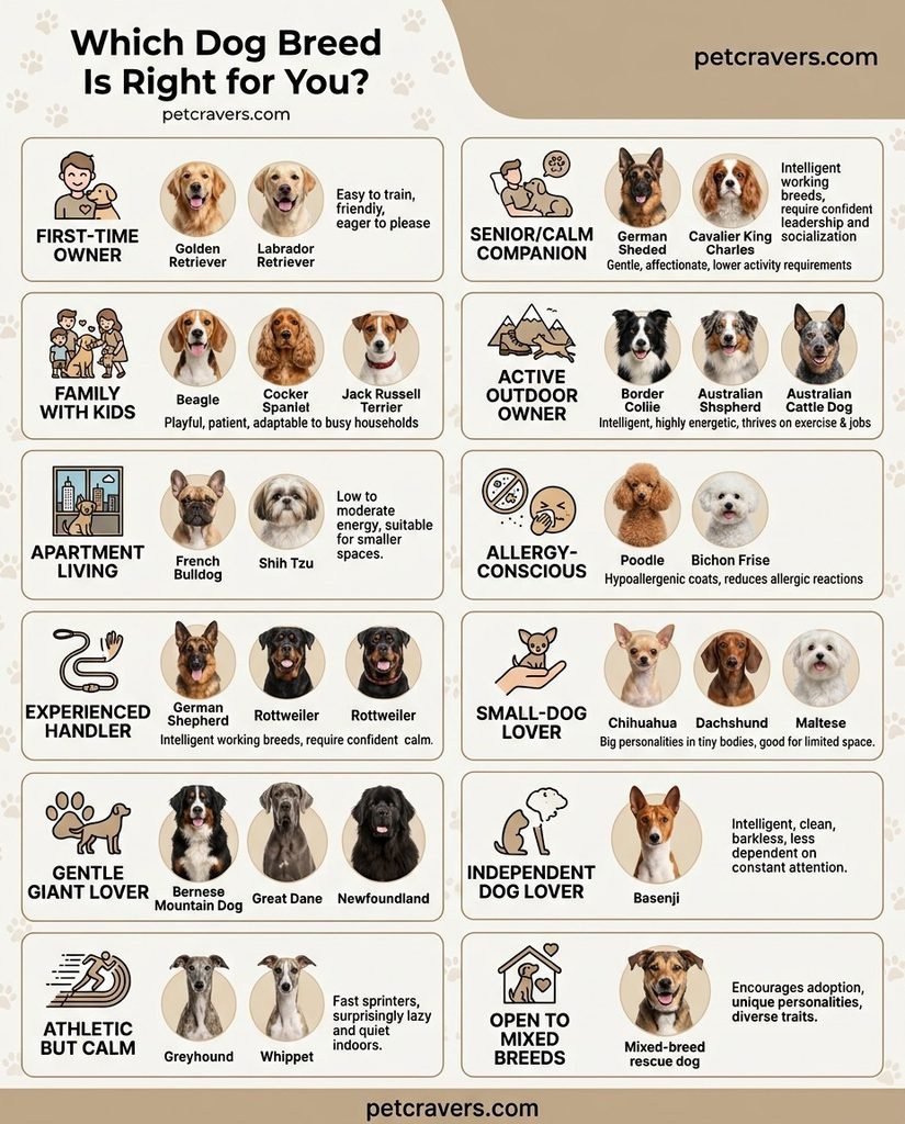 Best dog breeds for every type of owner, Which Dog is Right For You,