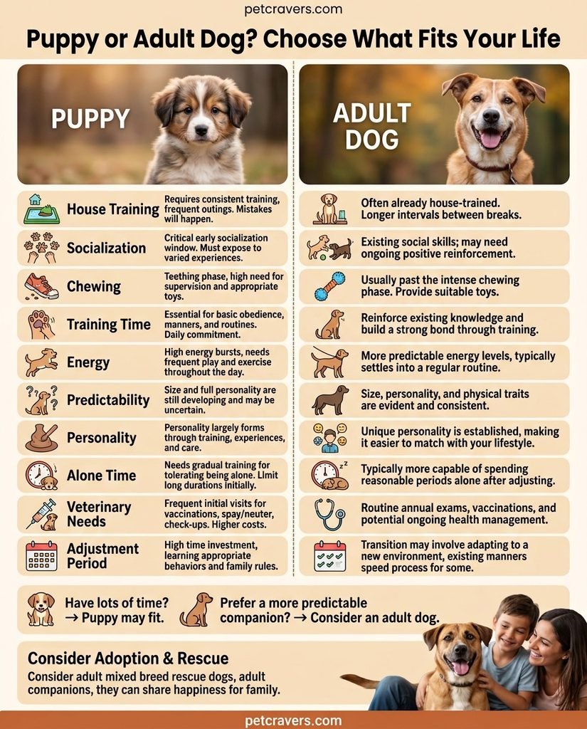 Puppy VS Adult Dogs