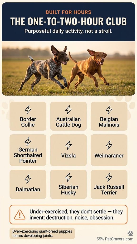 Most popular dog breeds in the world - High Energy