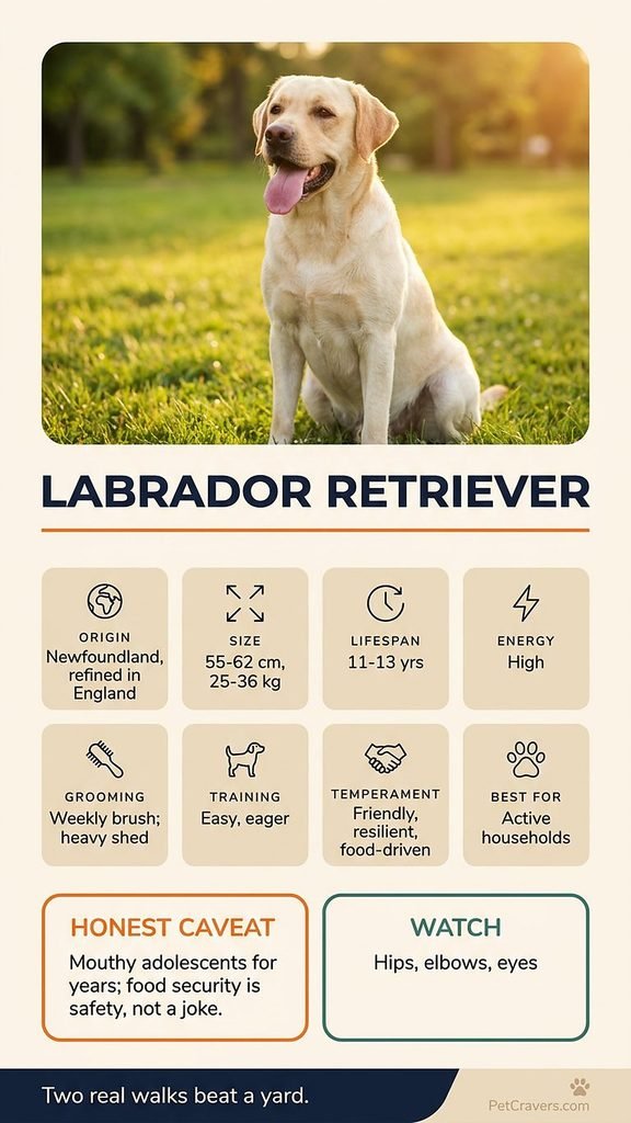 Most popular dog breeds in the world - Labrador Retriever