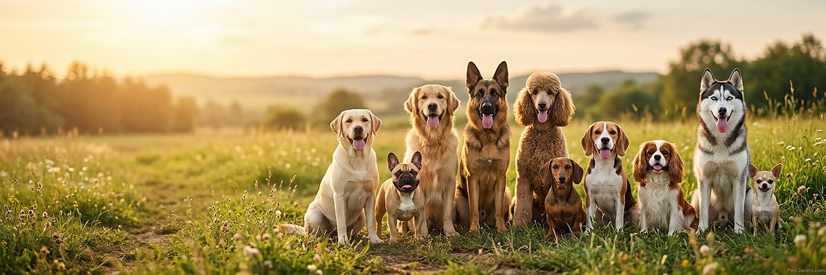 Most popular dog breeds in the world